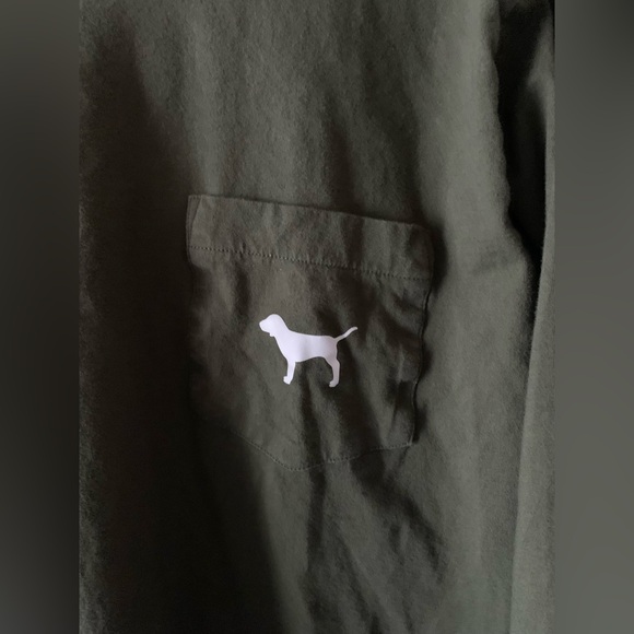 Pink VS Long Sleeve Shirt 💚 - Picture 3 of 5